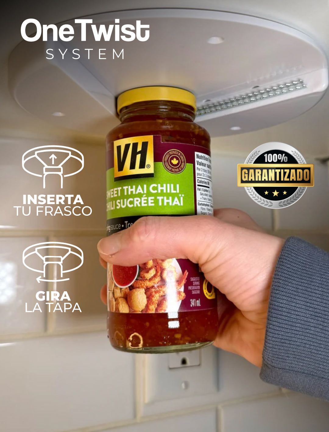 ONETWIST SYSTEM DESTAPADOR DE FRASCOS